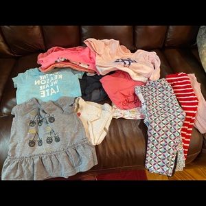 Lot of baby girl clothes